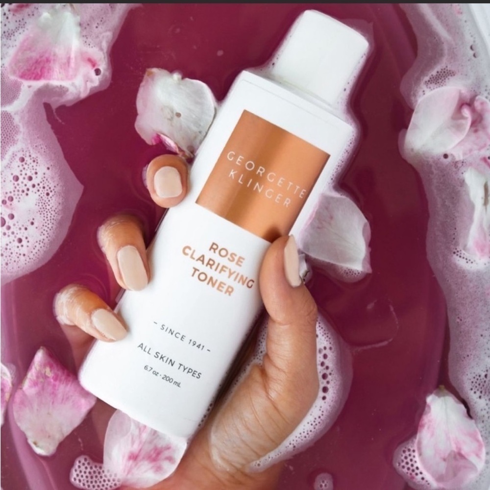 Georgette Klinger Rose Clarifying Toner Full Size, Alcohol Free Promotes Healing - Picture 6 of 9